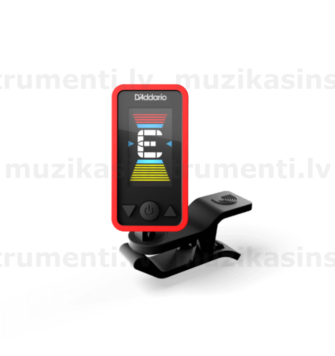 D'Addario Eclipse Headstock Tuner Red