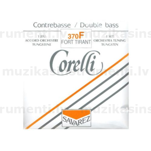 Kontrabasa stīgas Savarez Corelli High Tension 370F 4/4 izmērs