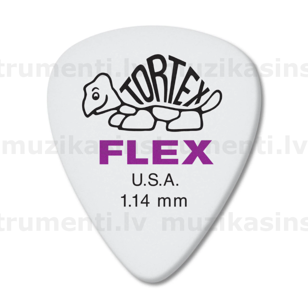 Dunlop TORTEX® FLEX™ STANDARD PICK 1.14M mediators