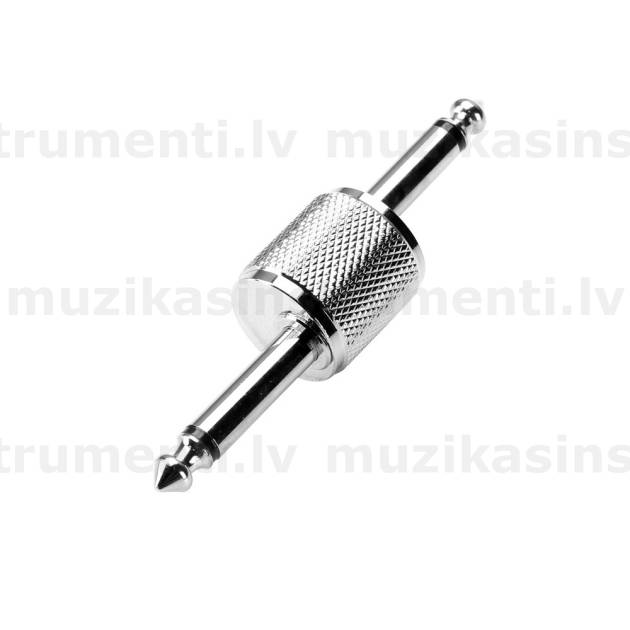 Adam Hall Connectors 7882 Adapter 6.3 mm mono Jack male to 6.3 mm mono Jack male, offset