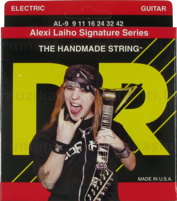 DR Strings Alexi Laiho AL-9 (9-42) elektriskās ģitāras stīgas
