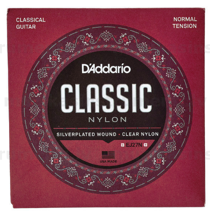 D'Addario Nylon Normal Tension EJ27N Klasiskās ģitaras stīgas