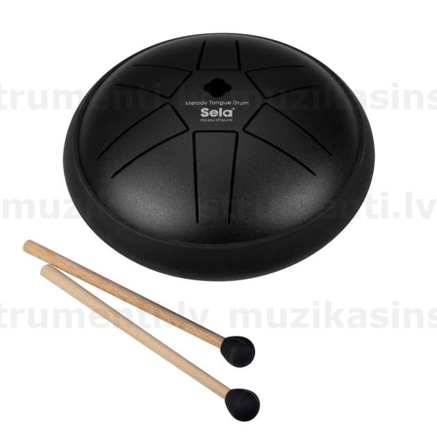 Zvanga Sela Melody Tongue Drum 5.5“ C5 Black SE 352