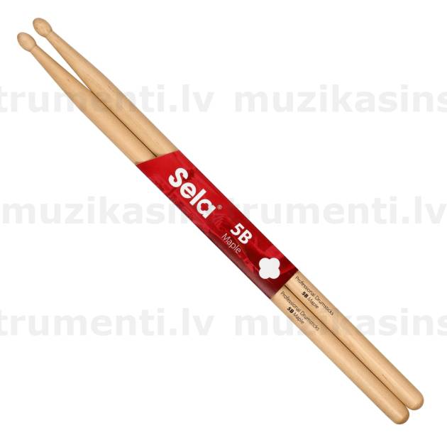 Sela Professional Drumsticks 5B Maple