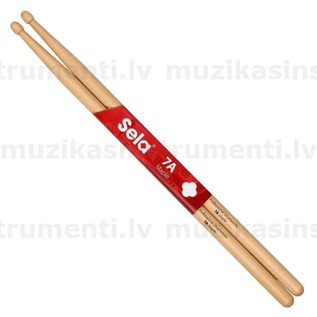 Sela Professional Drumsticks 7A Maple