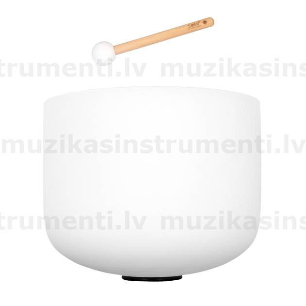 Sela 14 Crystal Singing Bowl Frosted 440 Hz in C