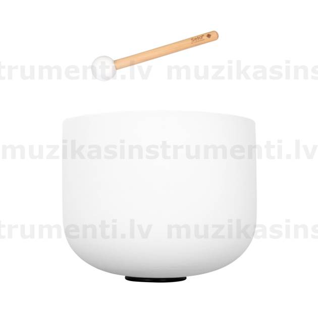 Sela 12 Crystal Singing Bowl Frosted 440 Hz in E