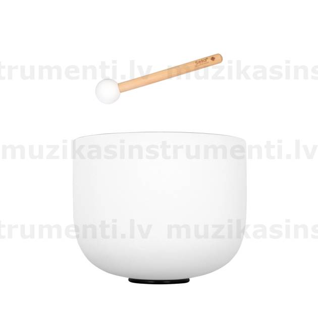 Sela 11 Crystal Singing Bowl Frosted 440 Hz in F