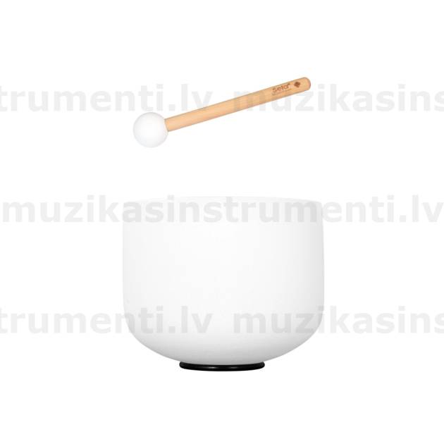 Sela 9 Crystal Singing Bowl Frosted 440 Hz in A
