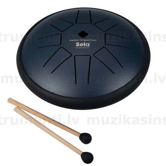 Zvanga Sela Melody Tongue Drum 6“ D Major Navy Blue SE 361