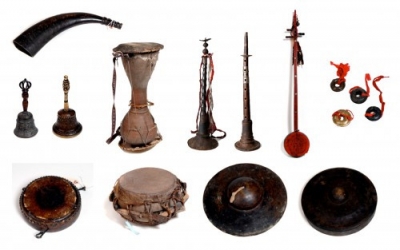 Ekstrasensu un šamaņu mūzikas instrumenti