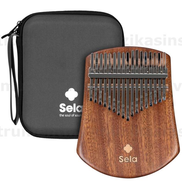 Sela Kalimba 17 Solid Sapele