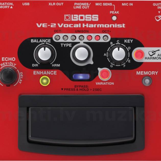 Boss VE-2 Vocal Harmonist