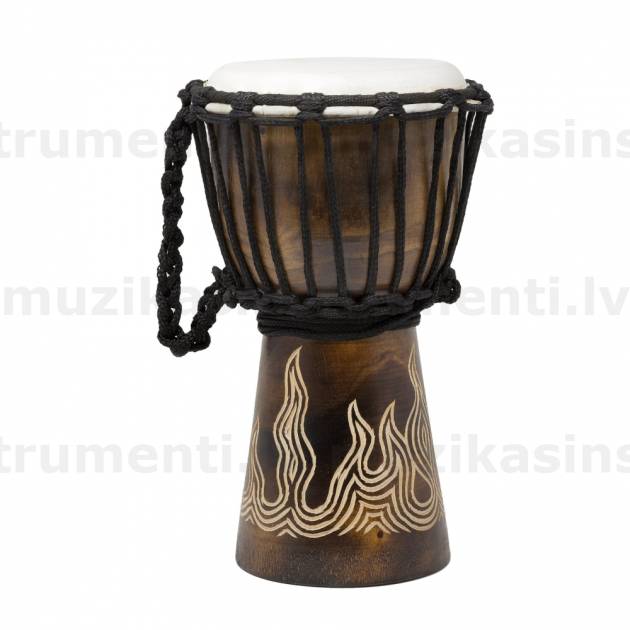Terre džamba carved/ burned 30cm