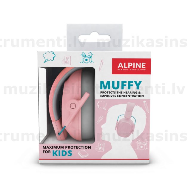 MUFFY KIDS EARMUFF Alpine Muffy Pink