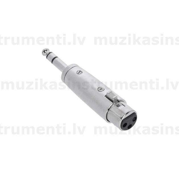 Adam Hall Connectors 4 STAR A XF3 JM3 Adapter XLR 3-pole female to Jack TRS