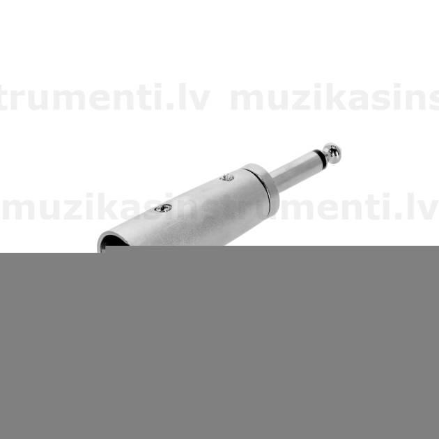 Adam Hall Connectors 4 STAR A JM2 XM3 Adapter Jack TS to XLR 3-pole male