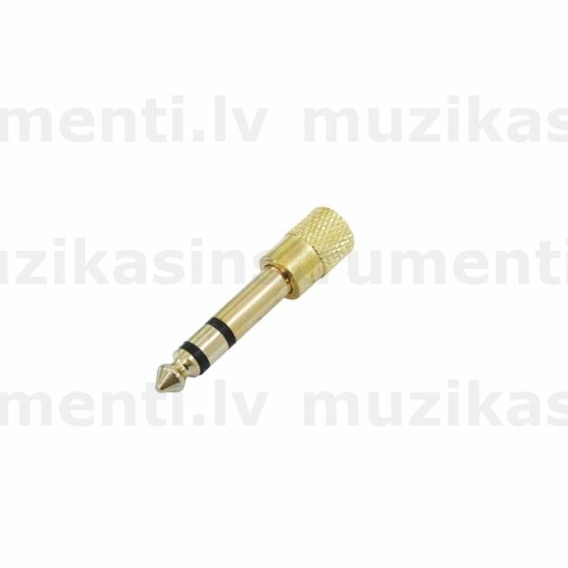 OMNITRONIC Adapter Jack(M)/3.5 Jack(F)