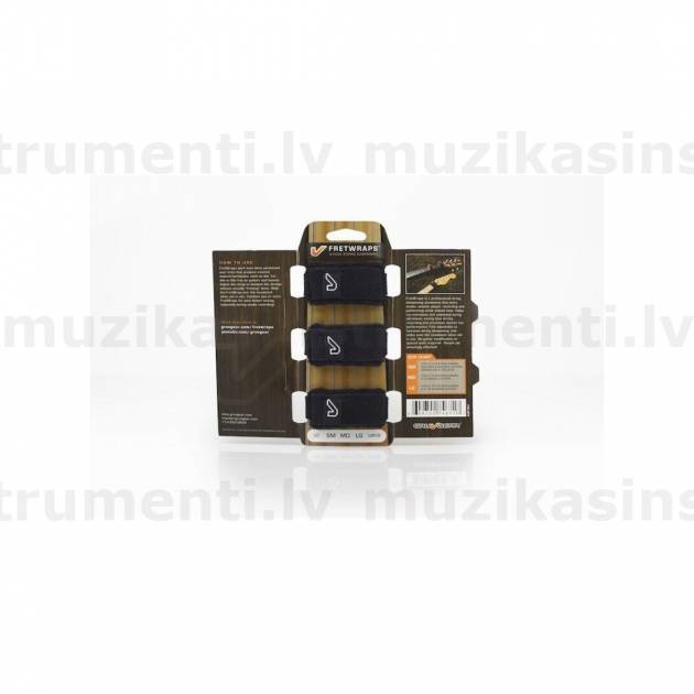 Gruv Gear FW-3PK-MD stīgu slāpētāji 5stīgu basam un klasiskajai ģitārai ( 3-paka )
