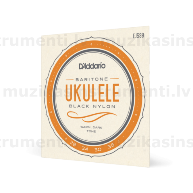 D'Addario EJ53B Pro-Arté Rectified Ukulele Strings, Baritone EJ53B