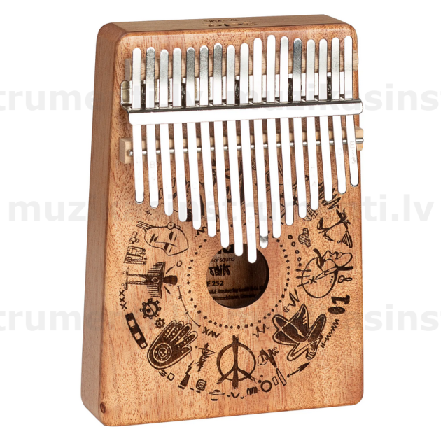 Sela Art Series Kalimba 17 Free Spirit SE 252