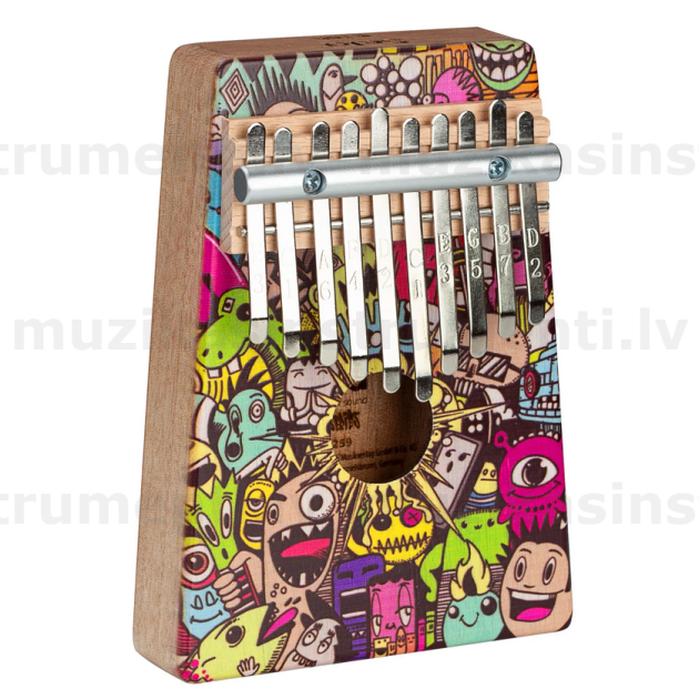 Sela Art Series Kalimba 10 Little Monster SE 256