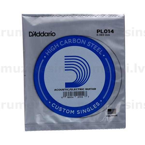 D'Addario PL014 rezerves stīga