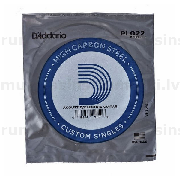 D'Addario PL022 rezerves stīga