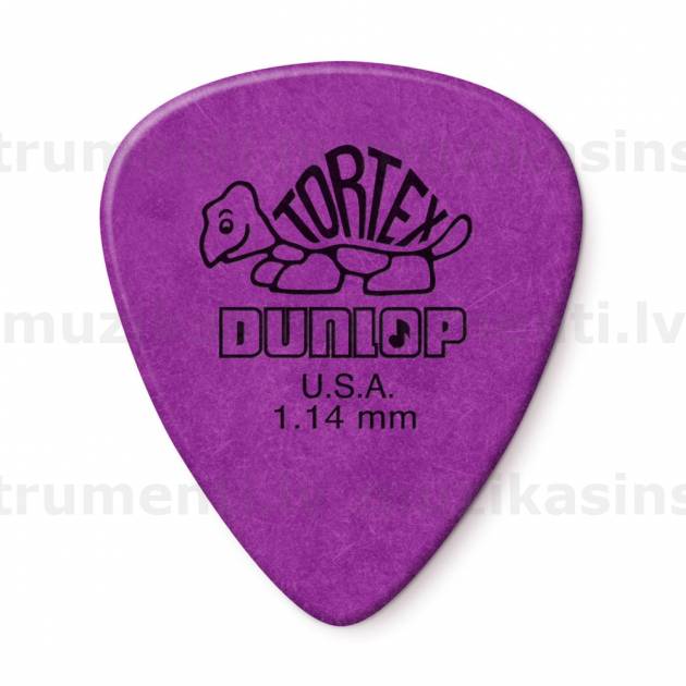 Dunlop TORTEX® STANDARD PICK 1.14MM mediators
