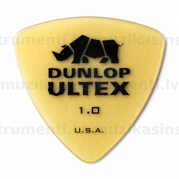 Dunlop 1.0mm Ultex Tri basģitaras mediators