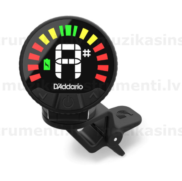D'Addario Nexxus 360 uzlādējamais digitālais skaņotājs