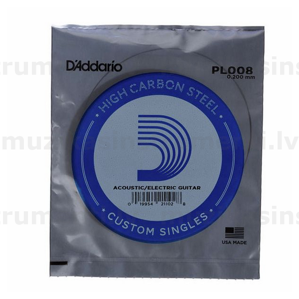 Daddario PL008 rezerves stīga