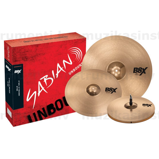 Sabian B8X performance set 45003X bungu šķīvju komplekts