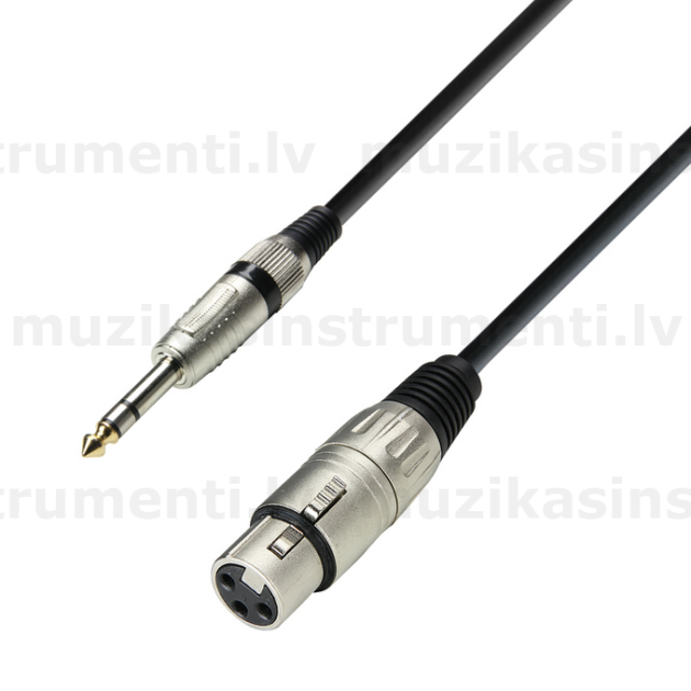 Adam Hall 3 STAR BFV 0100 stereo mikrofona kabelis