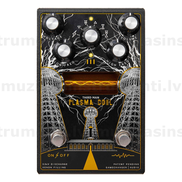 Gamechanger Audio Third Man Records Plasma Coil Octave Distortion Pedal