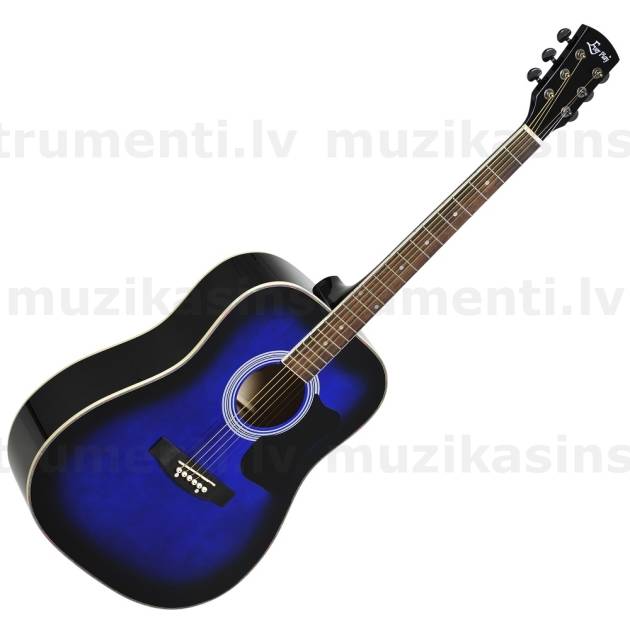 Akustiskā ģitāra Ever Play AP-400 BLB