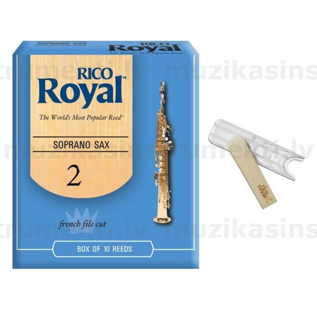 Rico Royal 2 Medium soprāna saksofona mēlīte