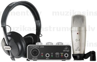 Studijas komplekts Behringer U-Phoria Studio