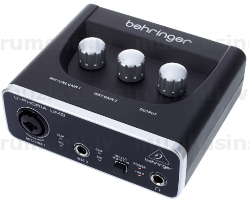 Skaņu karte Behringer U-Phoria UM2