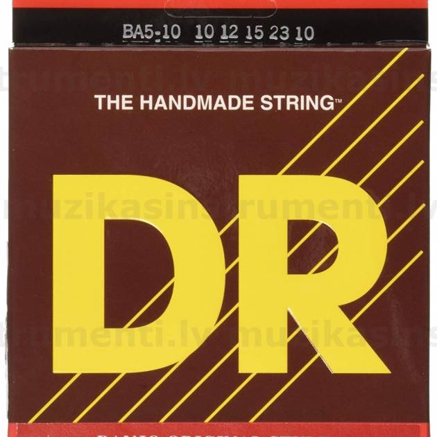 DR Strings Banjo 5 String: 10, 12, 15, 23, 10