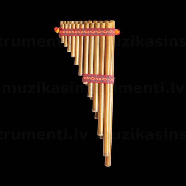 Pan flauta ar 23 stabulēm