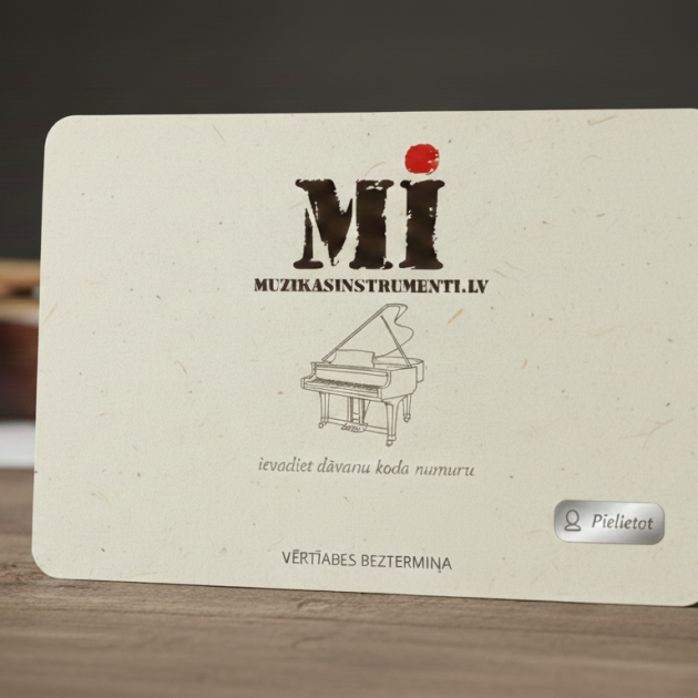 Dāvanu kartes Mi Mūzikas Instrumentu veikalā