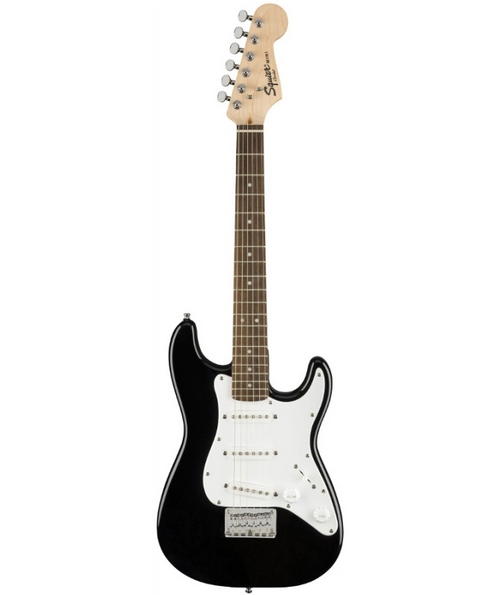 Squier Mini Strat V2 BLK elektriskā ģitāra