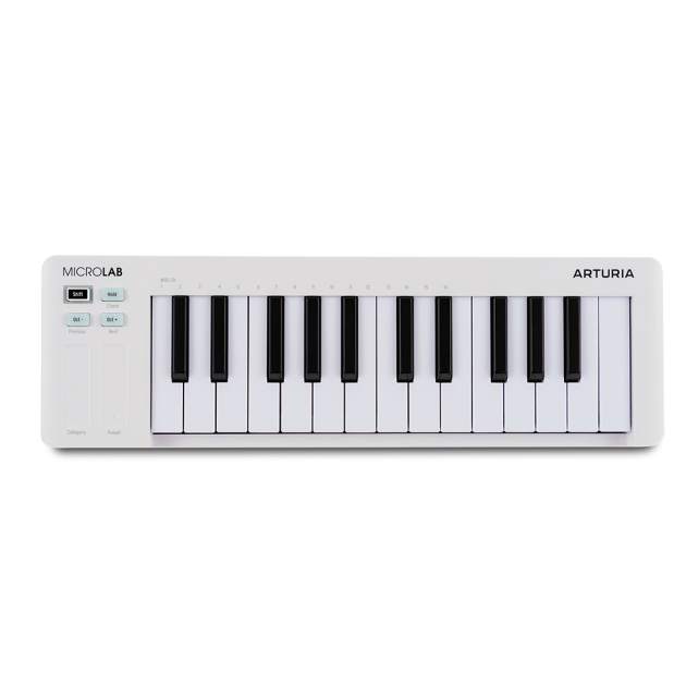 Arturia MicroLab Mk3 White